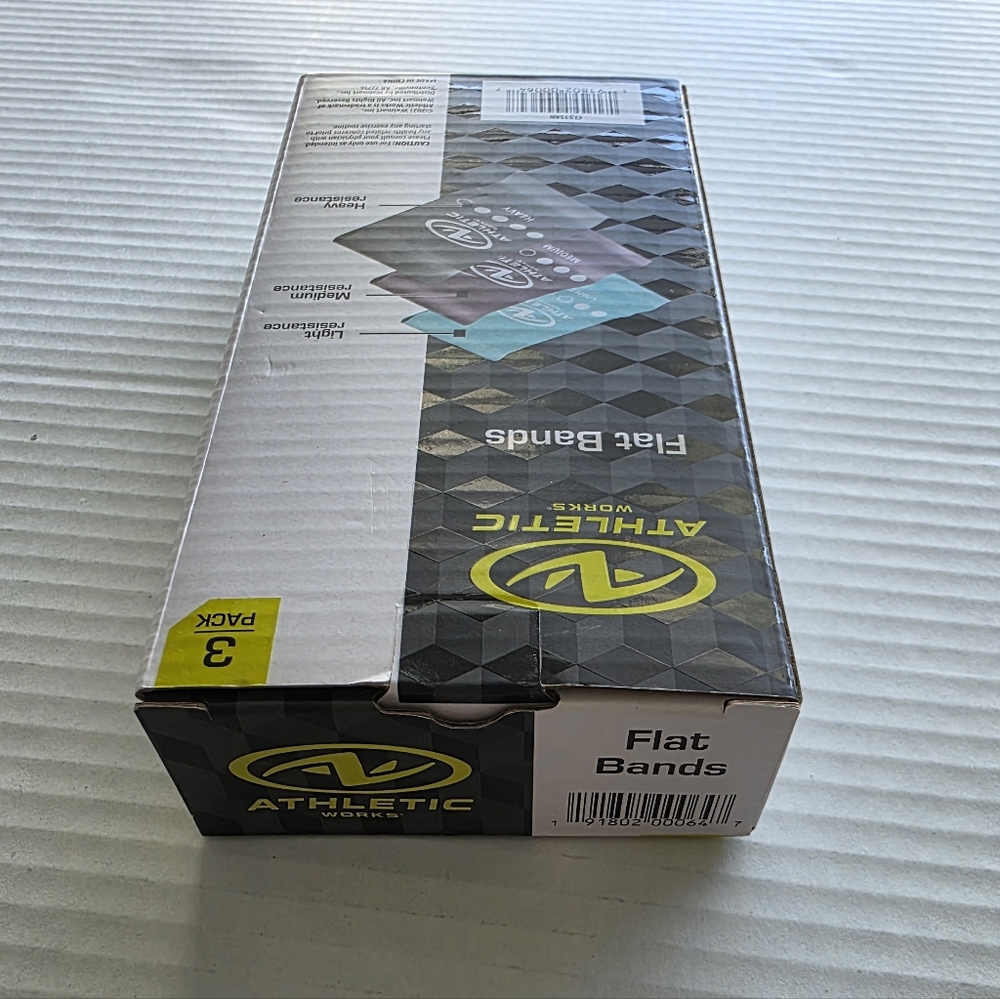 NWT Athletic Works Flat Bands 3-Pack - Picture 8 of 13